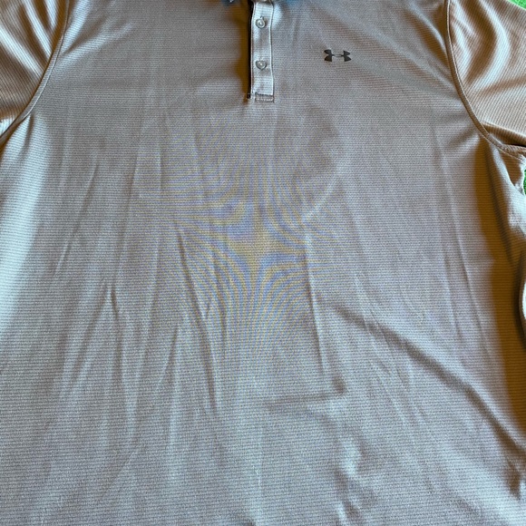 UA XXL Golf polo Grey - Picture 4 of 4